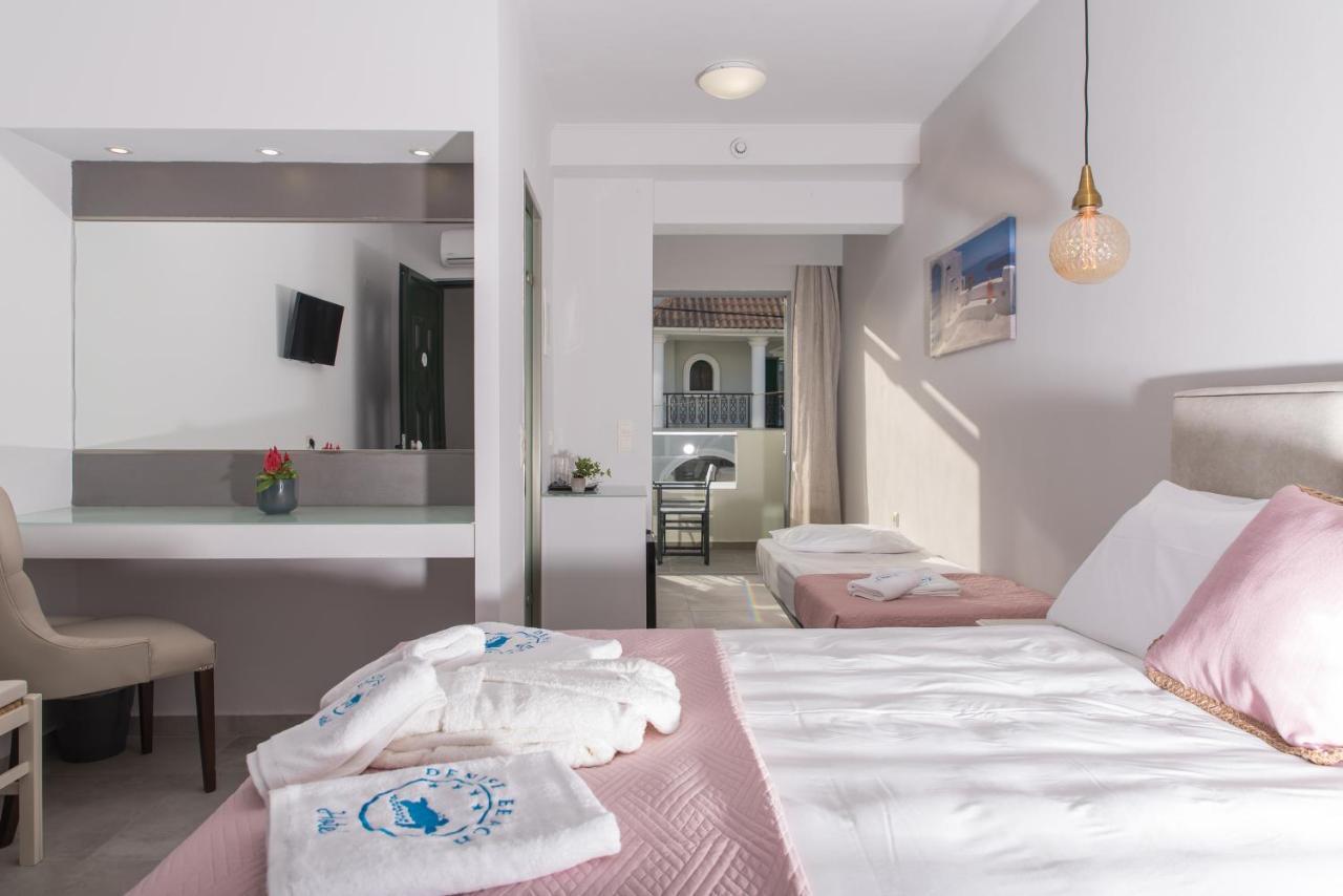 Denise Beach Hotel Laganas Bagian luar foto