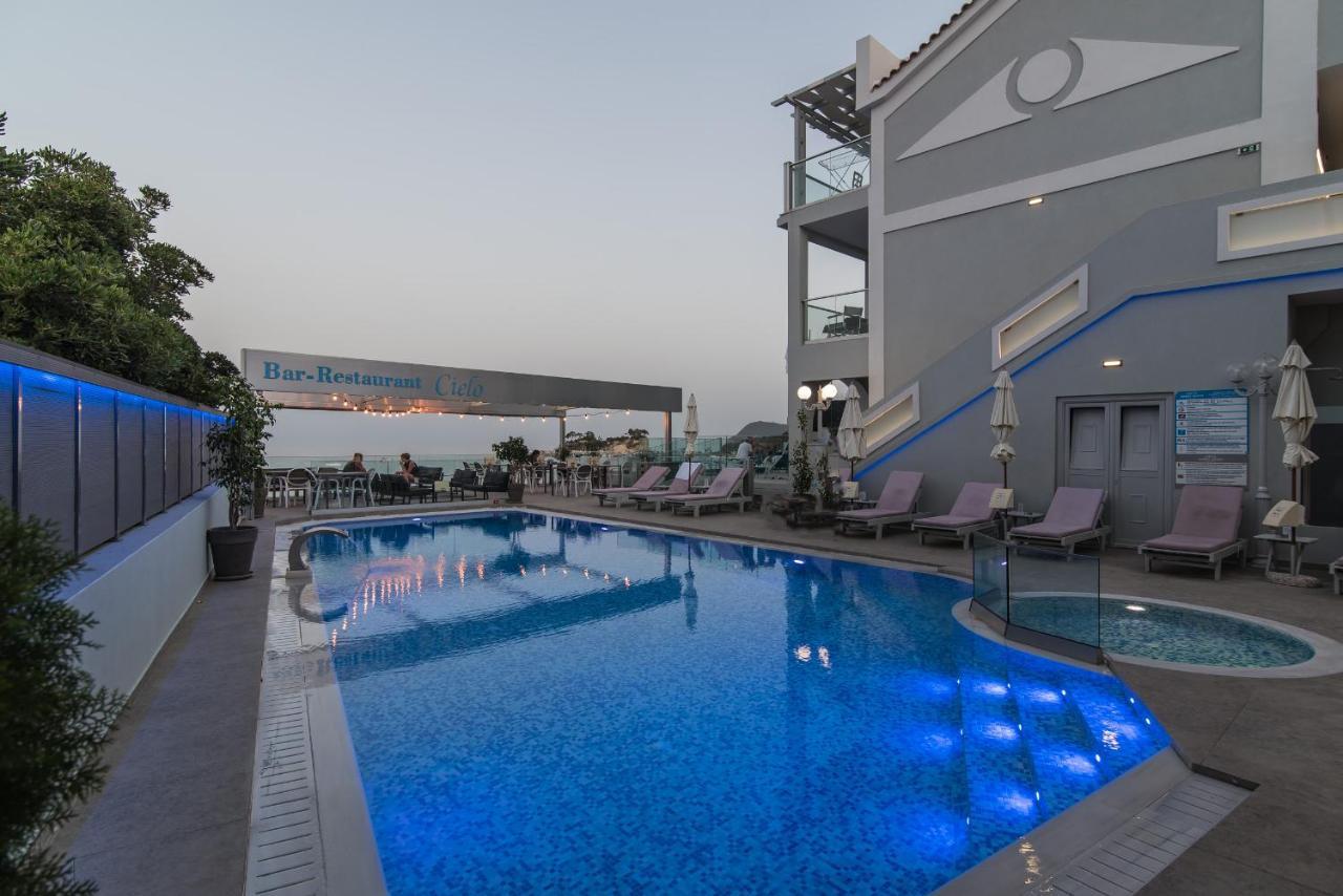 Denise Beach Hotel Laganas Bagian luar foto