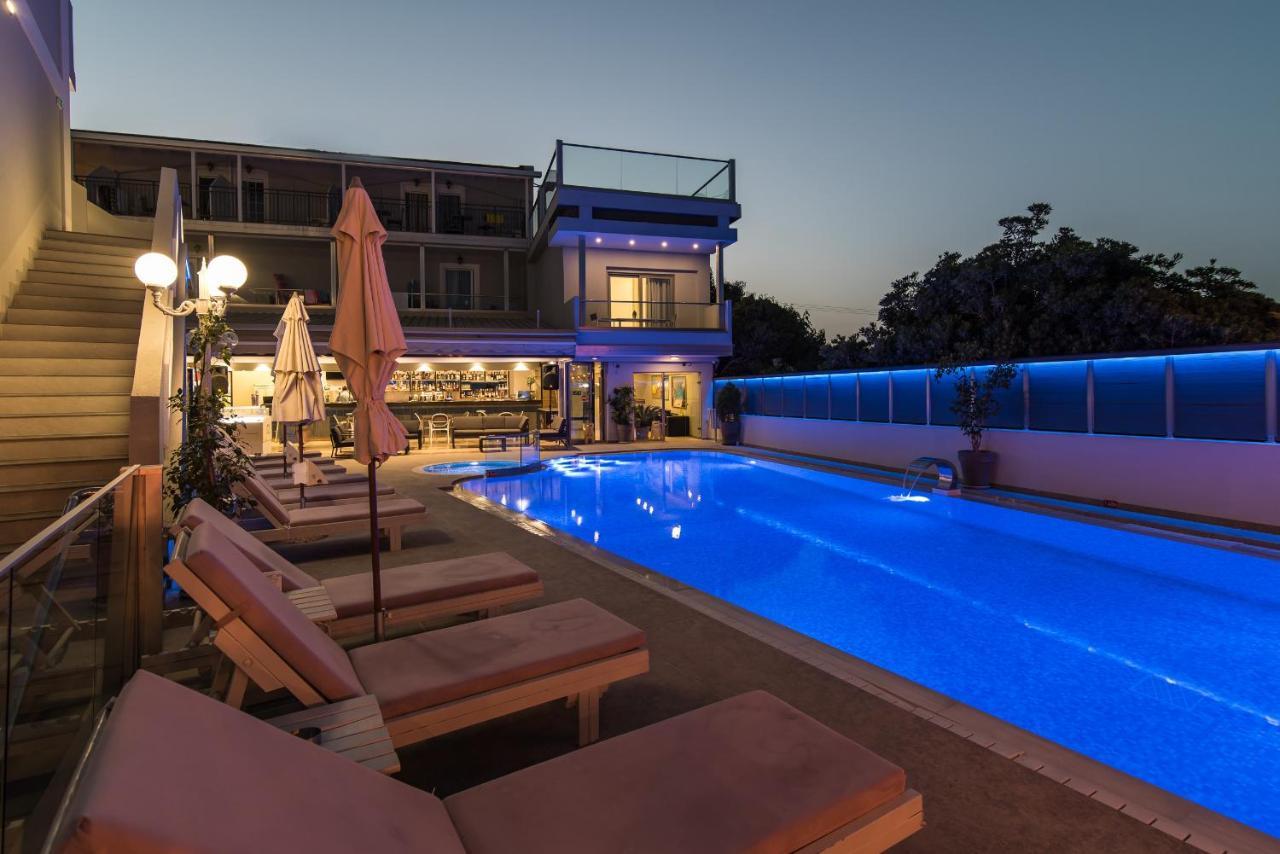 Denise Beach Hotel Laganas Bagian luar foto