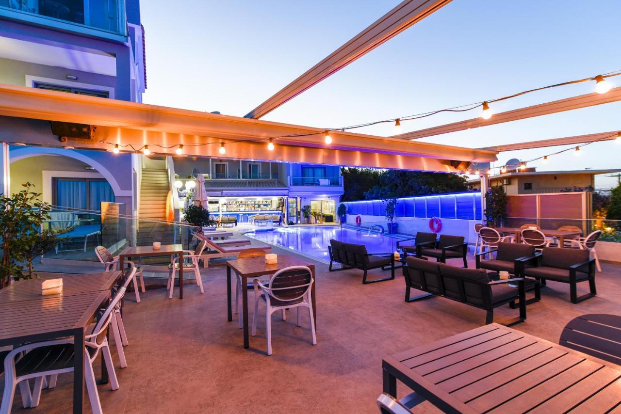 Denise Beach Hotel Laganas Bagian luar foto