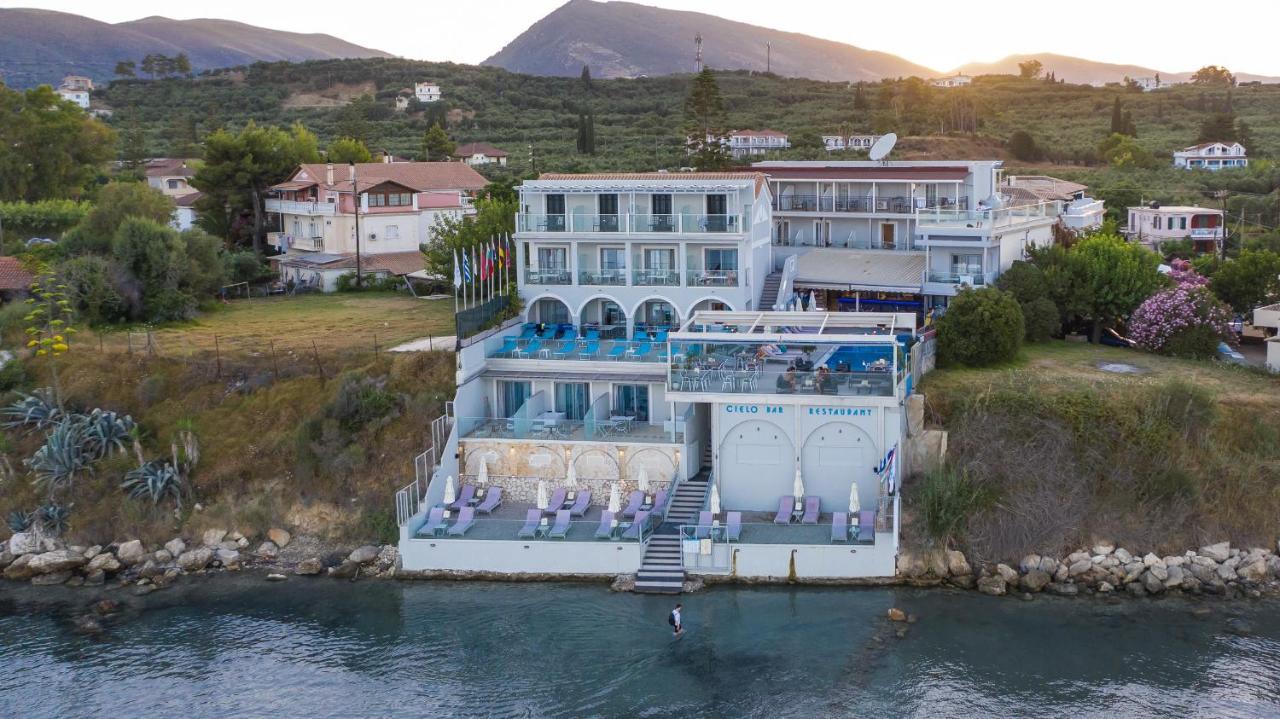 Denise Beach Hotel Laganas Bagian luar foto