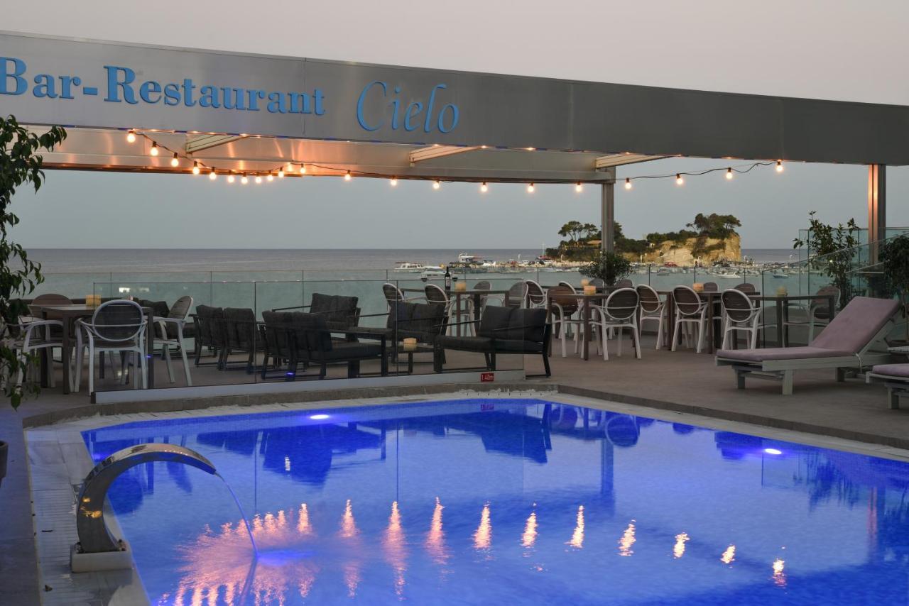 Denise Beach Hotel Laganas Bagian luar foto