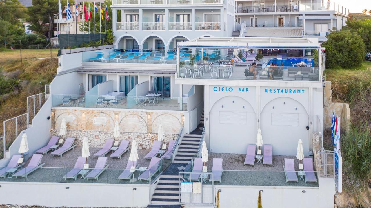 Denise Beach Hotel Laganas Bagian luar foto